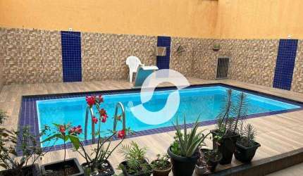Casa com 2 dormitórios com Piscina à venda, 197 m² por R$ 499 - Pião - São Gonçalo/RJ