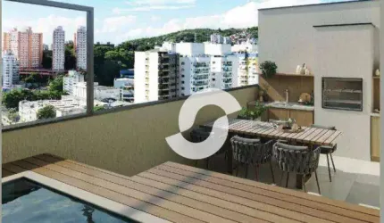 Cobertura com 4 dormitórios à venda, 194 m² por R$ 3.900.000,00 - Icaraí - Niterói/RJ