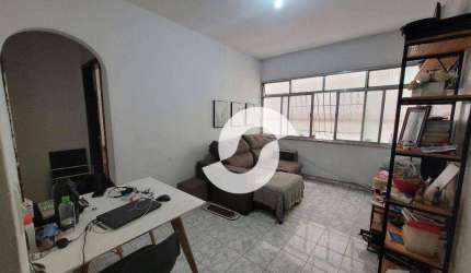 Apartamento em Icaraí, excelente localização, vazio, com 1 dormitório à venda, 43 m² por R$ 340.000 - Icaraí - Niterói/RJ