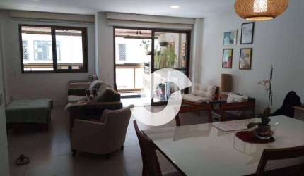 Apartamento com 3 dormitórios à venda, 118 m² por R$ 1.350.000,00 - Charitas - Niterói/RJ