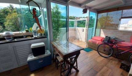 Cobertura com 2 dormitórios à venda, 91 m² por R$ 980.000,00 - Badu - Niterói/RJ