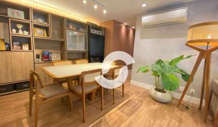 Apartamento com 3 dormitórios à venda, 110 m² por R$ 1.330.000,00 - Jardim Icaraí - Niterói/RJ