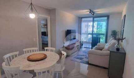 Apartamento com 2 dormitórios à venda, 90 m² por R$ 830.000,00 - Charitas - Niterói/RJ