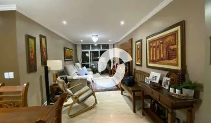 Apartamento com 3 dormitórios à venda, 115 m² por R$ 730.000,00 - Santa Rosa - Niterói/RJ