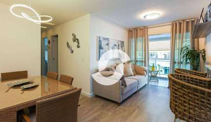 Apartamento com 3 dormitórios à venda, 85 m² por R$ 980.000,00 - Charitas - Niterói/RJ