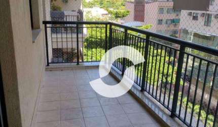 Apartamento com 3 dormitórios à venda, 89 m² por R$ 690.000,00 - Vital Brasil - Niterói/RJ