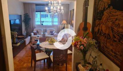 Excelente Apartamento com 3 Quartos na Quadra da Praia, 87 m² por R$ 840.000 - Icaraí - Niterói/RJ