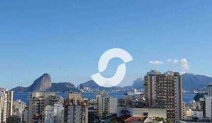 Icaraí, acorde todos os dias com essa linda vista da Baía de Guanabara! Cobertura Duplex, 4 quartos, junto Campo de São Bento.