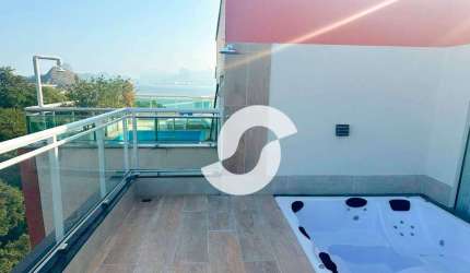 Cobertura com 3 dormitórios à venda, 211 m² por R$ 1.350.000,00 - Icaraí - Niterói/RJ