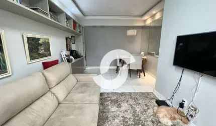 Apartamento com 2 dormitórios à venda, 60 m² por R$ 650.000,00 - Centro - Niterói/RJ