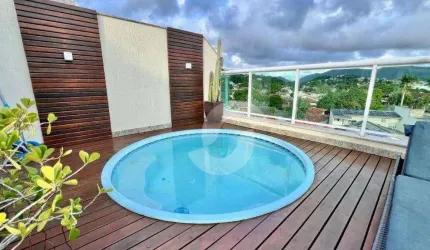 Cobertura com 2 dormitórios à venda, 140 m² por R$ 1.050.000,00 - Itaipu - Niterói/RJ