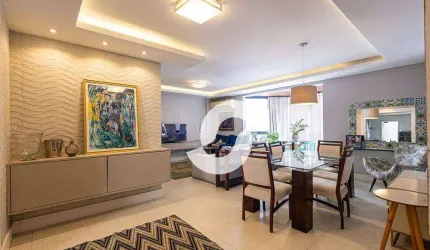 Alto Padrão - Apartamento, 220 m²,  Icaraí - Próximo ao Polo Gastronômico:  4 quartos, sendo 2 suítes, 2 vagas: Venda:R$ 1.290.000 Niterói/RJ