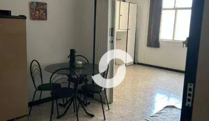 Apartamento com 1 dormitório no miolo do comércio, 50 m² por R$ 215.000 - Centro - Niterói/RJ