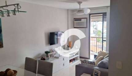 Apartamento com 2 dormitórios à venda, 80 m² por R$ 745.000,00 - Santa Rosa - Niterói/RJ