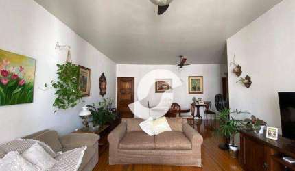 Apartamento com 4 dormitórios à venda, 142 m² por R$ 1.100.000,00 - Icaraí - Niterói/RJ