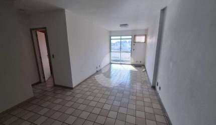 Apartamento com 1 quarto com varanda e vaga em Icaraí - Niterói/RJ