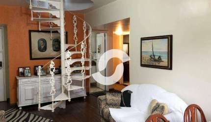 Cobertura com 2 dormitórios à venda, 141 m² por R$ 850.000,00 - Icaraí - Niterói/RJ