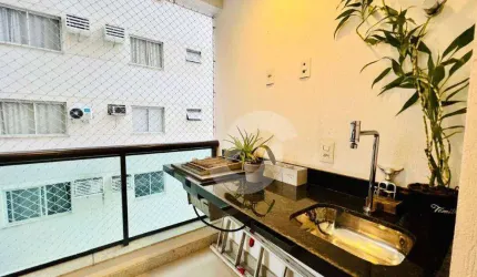 Apartamento com 2 dormitórios à venda, 67 m² por R$ 675.000,00 - Santa Rosa - Niterói/RJ