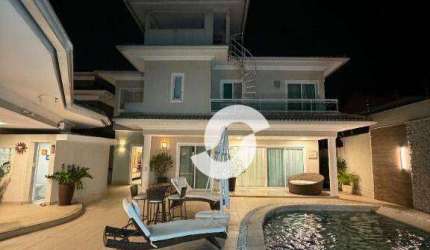 Casa com 4 dormitórios à venda, 418 m² por R$ 3.400.000,00 - Camboinhas - Niterói/RJ