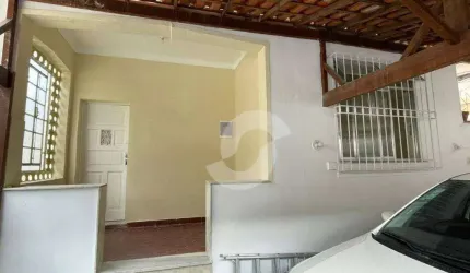 Oportunidade incrível para você! Casa de vila térrea ao lado do Horto  com 2 quartos e 2 vagas, à venda, 104 m² por R$ 374.000 - Fonseca - Niterói/RJ