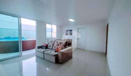 Cobertura com 3 dormitórios à venda, 215 m² por R$ 2.380.000,00 - Jardim Icaraí - Niterói/RJ