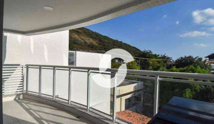 Apartamento com 1 dormitório à venda, 52 m² por R$ 560.000,00 - Itacoatiara - Niterói/RJ