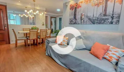 Apartamento com 3 dormitórios à venda, 90 m² por R$ 750.000,00 - Ingá - Niterói/RJ