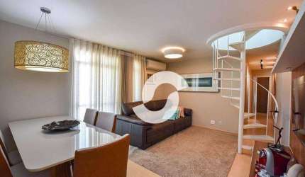 Cobertura com 3 dormitórios à venda, 200 m² por R$ 1.080,00 - Icaraí - Niterói/RJ