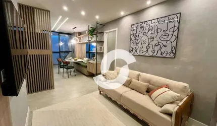 Apartamento com 2 dormitórios à venda, 63 m² por R$ 695.000,00 - Santa Rosa - Niterói/RJ