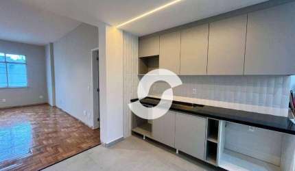 MIOLO de Icaraí, totalmente reformado! 110m², 3 quartos (1suíte) + vaga - R$930.000