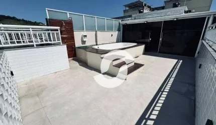 Cobertura com 3 dormitórios à venda, 155 m² por R$ 810.000,00 - Maria Paula - Niterói/RJ