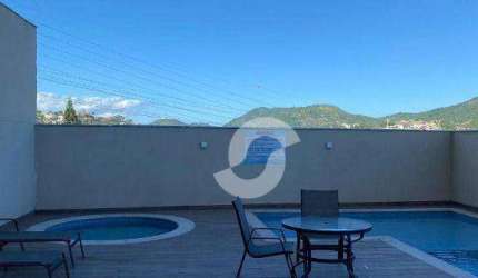 Apartamento com 2 dormitórios, 65 m² - venda por R$ 400.000,00 ou aluguel por R$ 3.160,00/mês - Largo da Batalha - Niterói/RJ