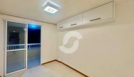 Apartamento com 2 dormitórios para alugar, 57 m² por R$ 2.867,94/mês - Piratininga - Niterói/RJ