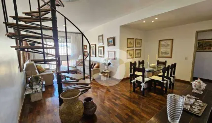 Cobertura com 3 dormitórios à venda, 153 m² por R$ 2.000.000,00 - Icaraí - Niterói/RJ