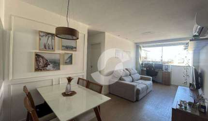 Apartamento com 2 dormitórios à venda, 61 m² por R$ 410.000,00 - Santa Rosa - Niterói/RJ