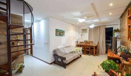 Cobertura com 3 dormitórios à venda, 140 m² por R$ 1.150.000,00 - Itaipu - Niterói/RJ