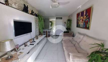 Apartamento com 2 dormitórios à venda, 70 m² por R$ 500.000,00 - Santa Rosa - Niterói/RJ