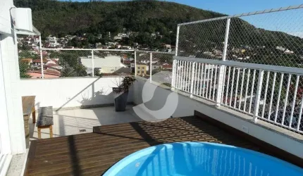 Cobertura com 3 dormitórios à venda, 236 m² por R$ 2.350.000,00 - São Francisco - Niterói/RJ