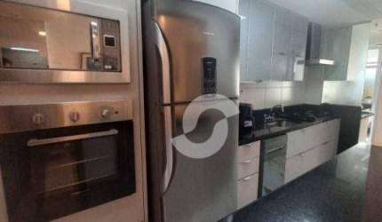 Apartamento com 3 dormitórios à venda, 98 m² por R$ 1.380.000,00 - Piratininga - Niterói/RJ