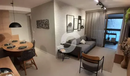 Apartamento NOVO, PRONTO PARA MORAR, com 2 dormitórios à venda, 76 m² por R$ 760.000 - Icaraí - Niterói/RJ