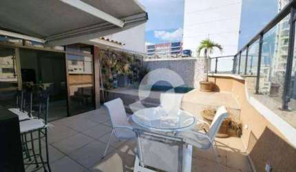 Cobertura com 3 dormitórios (1 suíte), 333 m², 4 vagas - venda por R$ 3.900.000 ou aluguel por R$ 19.700/mês - Icaraí - Niterói/RJ