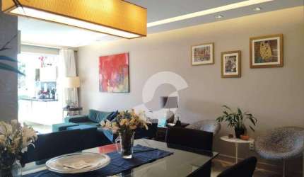 Apartamento com 3 dormitórios à venda, 120 m² por R$ 1.320.000,00 - Charitas - Niterói/RJ