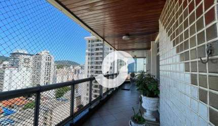Cobertura com 4 dormitórios à venda, 298 m² por R$ 1.700.000,00 - Jardim Icaraí - Niterói/RJ
