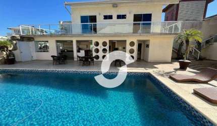 Casa luxuosa com 6 Quartos à venda, 602 m² por R$ 6.900.000 - Camboinhas - Niterói/RJ