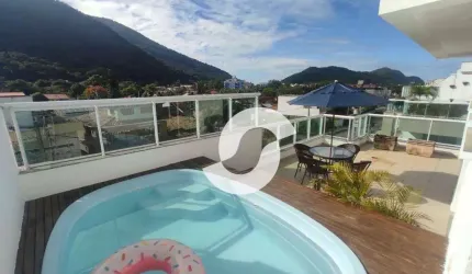 Cobertura com 3 dormitórios à venda, 190 m² por R$ 1.150.000,00 - Itaipu - Niterói/RJ