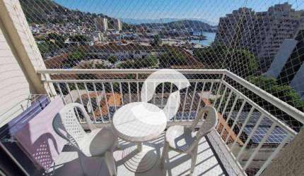 Apartamento com 2 dormitórios à venda, 55 m² por R$ 360.000,00 - Centro - Niterói/RJ