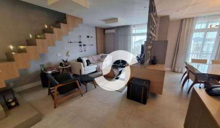 Cobertura com 3 dormitórios à venda, 230 m² por R$ 3.000.000,00 - Icaraí - Niterói/RJ