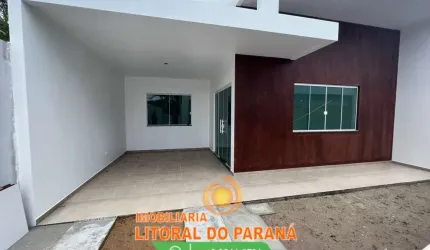 Casa Com 3 Quartos ( Sendo uma Suíte) - Pontal do Sul