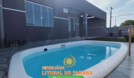 Casa 2 Quartos, com piscina- Balneário Gaivotas - Matinhos!!