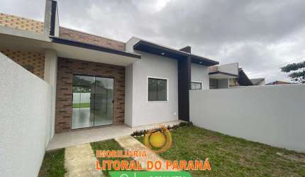 Casas 2 quartos com suite - Balneário Gaivotas - Matinhos